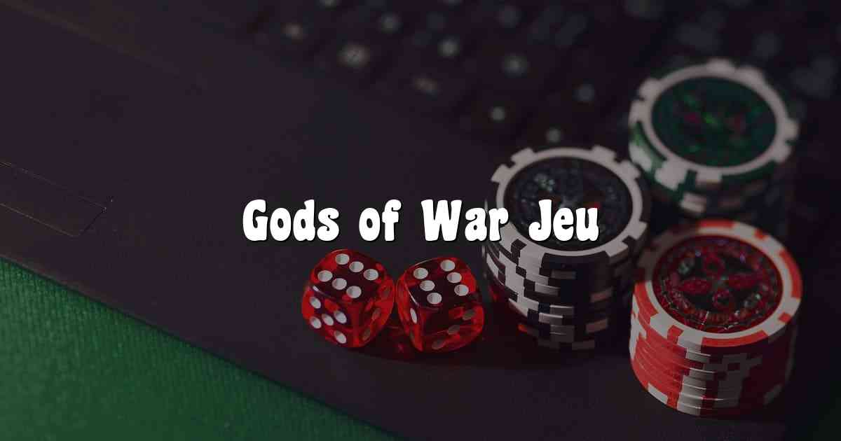 Gods of War Jeu