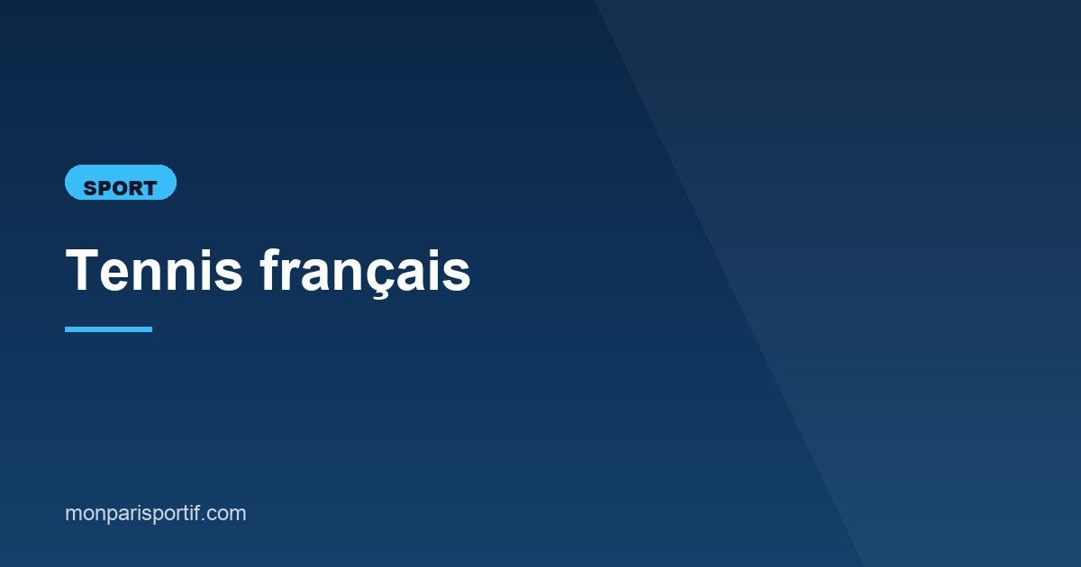Illustration de l'article consacré au tennis français