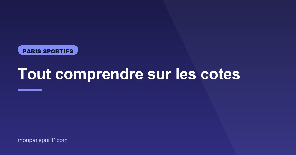 Illustration de l'article consacré aux cotes