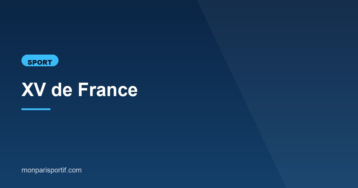 Illustration de l'article consacré au XV de France